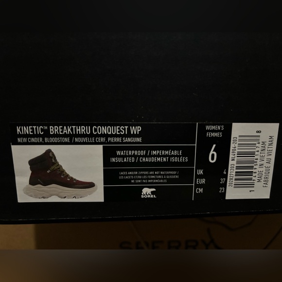 Sorel boots KINETIC"™ BREAKTHRU CONQUEST *Brand new* - Picture 3 of 3